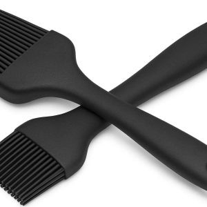Thick Silicone Barbecue Brush Durable Comfort Handle High Heat Resistant Basting Tool For Grill