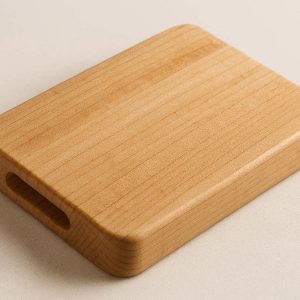 Small Wood Cutting Board Durable Maple Chopping Block Compact Kitchen Tool For Meat Vegetable